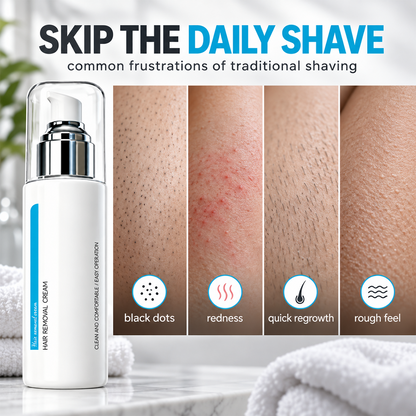 ✨ Ice‑Cooling Hair Removal Cream – Gentle for Sensitive Skin