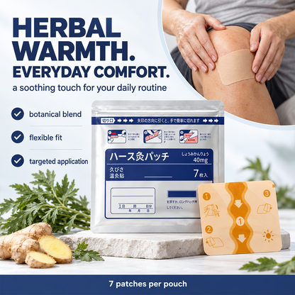 Herbal Heat Therapy Patches – Natural Heat Therapy for Aches & Stiffness