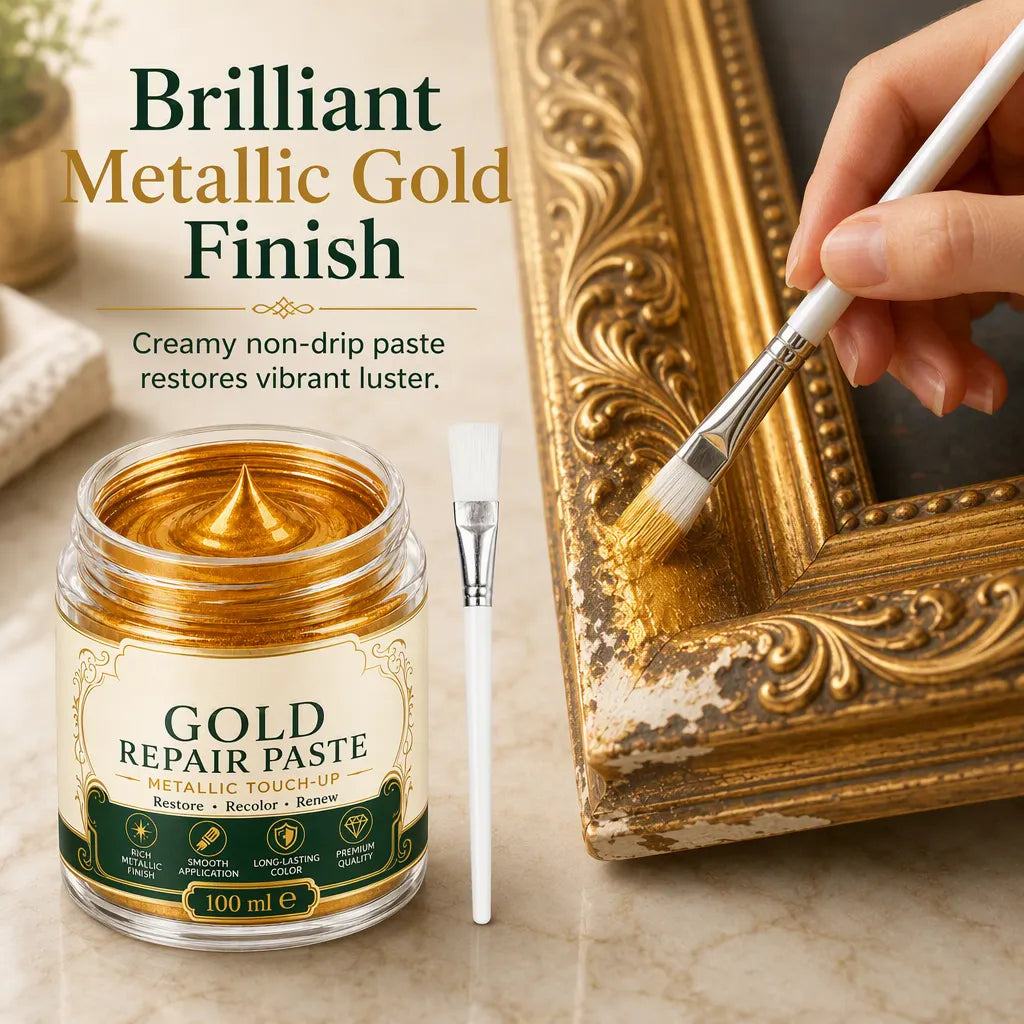 ✨🖌️Metallic Gold Refinishing Repair Paste