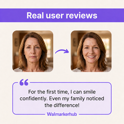 Walmarkerhub Custom Denture Set