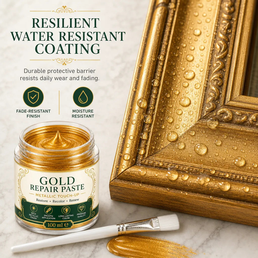 ✨🖌️Metallic Gold Refinishing Repair Paste