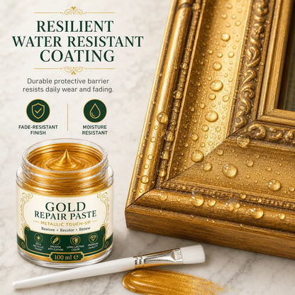 ✨🖌️Metallic Gold Refinishing Repair Paste