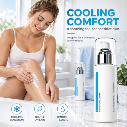 ✨ Ice‑Cooling Hair Removal Cream – Gentle for Sensitive Skin