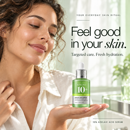 Azelaic Acid 10% + Hyaluronic Acid Soothing Serum, 30ml