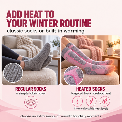 Rechargeable Heated Socks