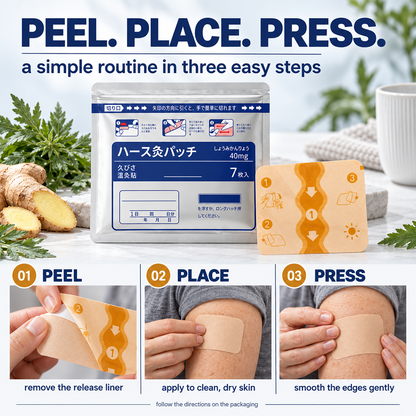 Herbal Heat Therapy Patches – Natural Heat Therapy for Aches & Stiffness
