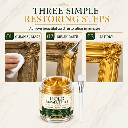 ✨🖌️Metallic Gold Refinishing Repair Paste
