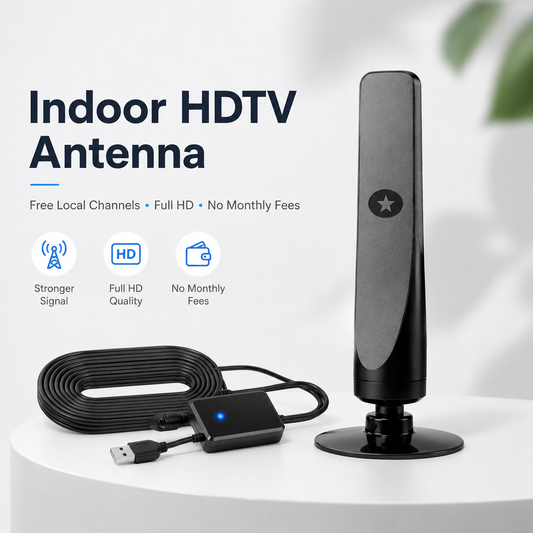 HD TV Antenna – No Subscription, Easy Set-up