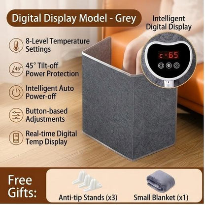 🥶🧦Foldable Leg Warmer With Soft Blanket