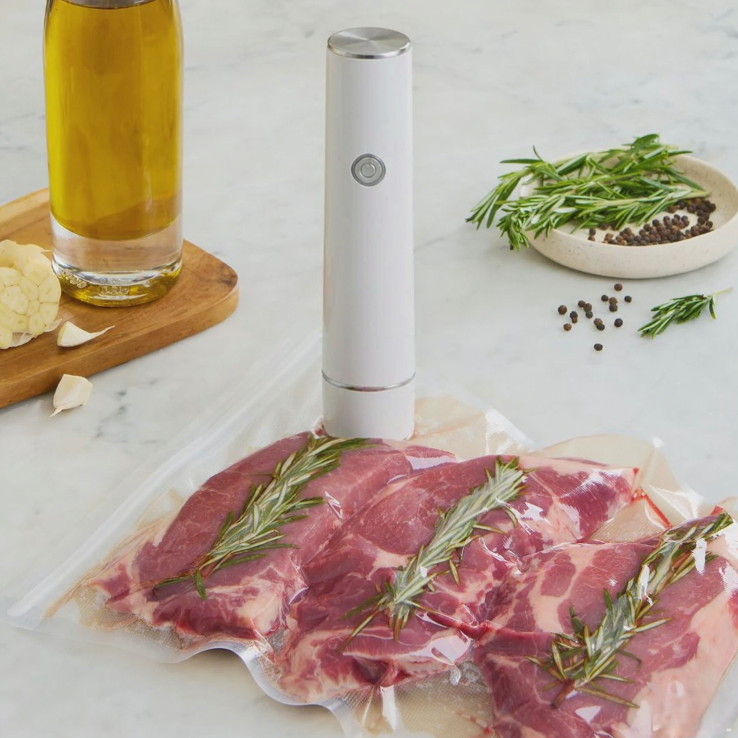 Cordless Vacuum Sealer for Fresh Food Storage & Less Waste