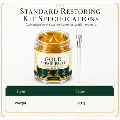 ✨🖌️Metallic Gold Refinishing Repair Paste