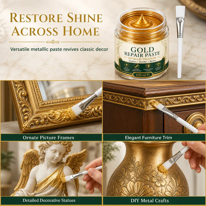 ✨🖌️Metallic Gold Refinishing Repair Paste