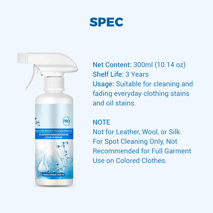 🧴 Clothing Emulsifier, Non-Ionic Laundry Pre-Treatment Stain Remover