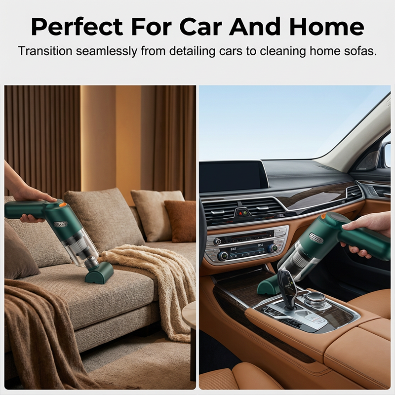 🧹 Cordless Car Vacuum – 10000Pa Suction & 4000mAh Battery 🚗