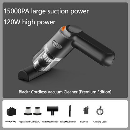 🧹 Cordless Car Vacuum – 10000Pa Suction & 4000mAh Battery 🚗