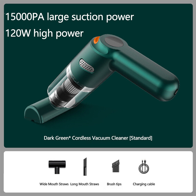 🧹 Cordless Car Vacuum – 10000Pa Suction & 4000mAh Battery 🚗