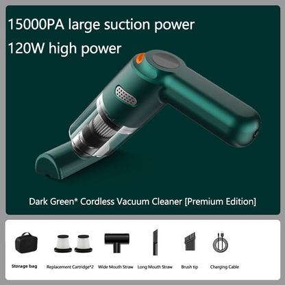 🧹 Cordless Car Vacuum – 10000Pa Suction & 4000mAh Battery 🚗