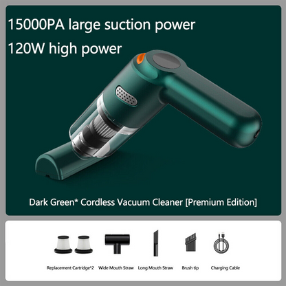 🧹 Cordless Car Vacuum – 10000Pa Suction & 4000mAh Battery 🚗
