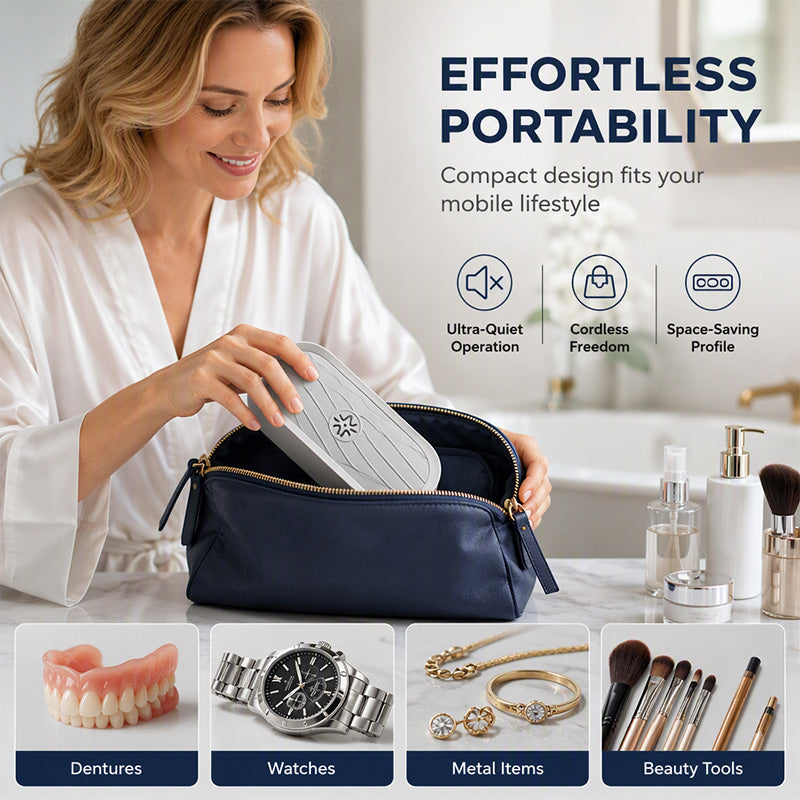 💦 🦷 Multifunctional rechargeable ultrasonic cleaner