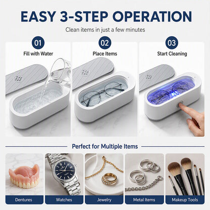 💦 🦷 Multifunctional rechargeable ultrasonic cleaner