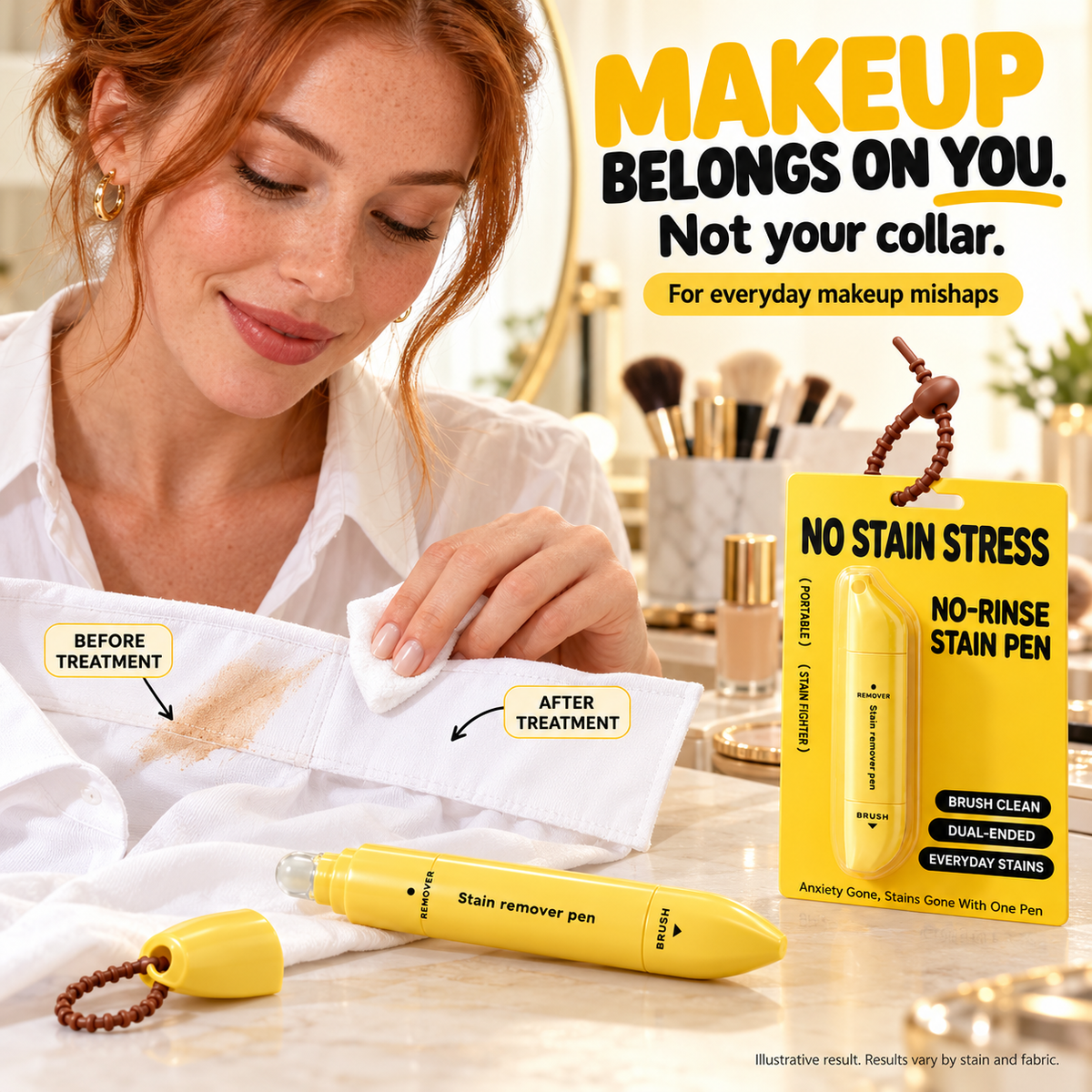 🧽 Portable Dual-Head Stain Remover Pen